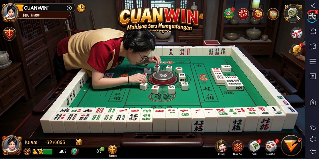 Gameplay menarik dalam CUANWIN yang menampilkan keseruan Mahjong.