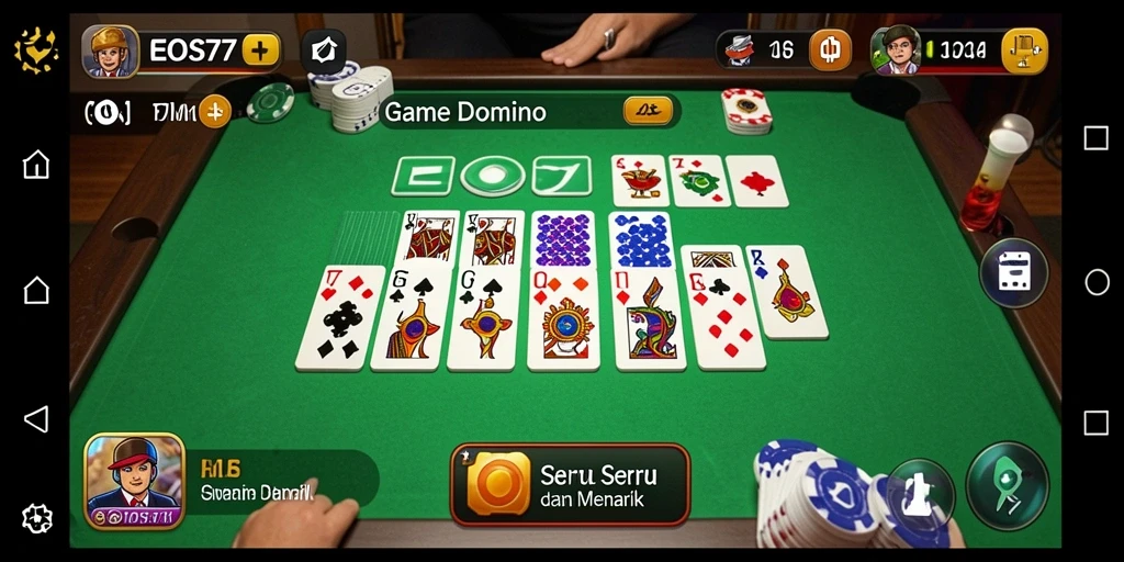 Tampilan gameplay <strong>EOS77</strong> yang menarik dan seru.
