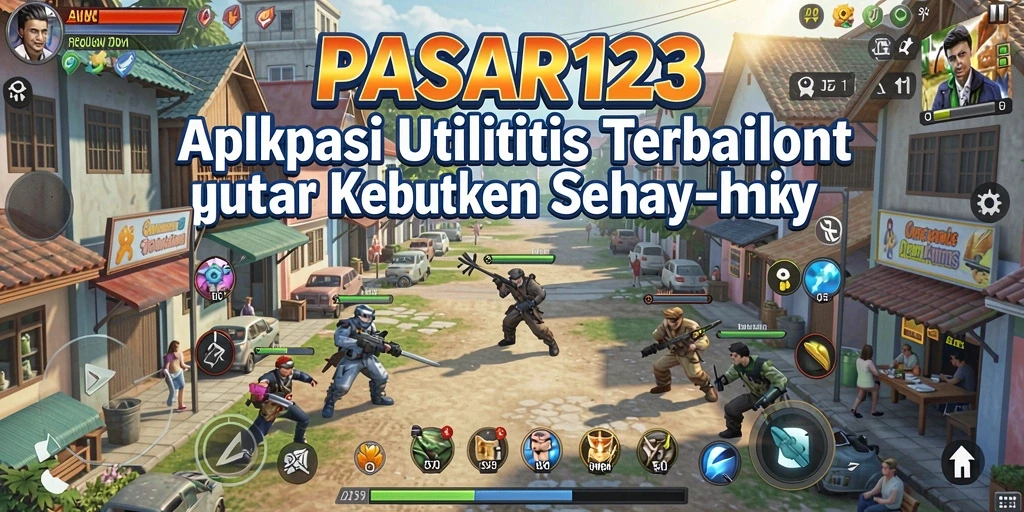 Tampilan antarmuka PASAR123 yang intuitif dan modern.