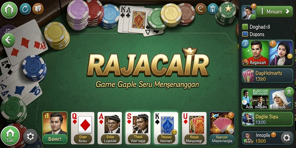 Tampilan gameplay RAJACAIR yang mendebarkan dan menyenangkan.