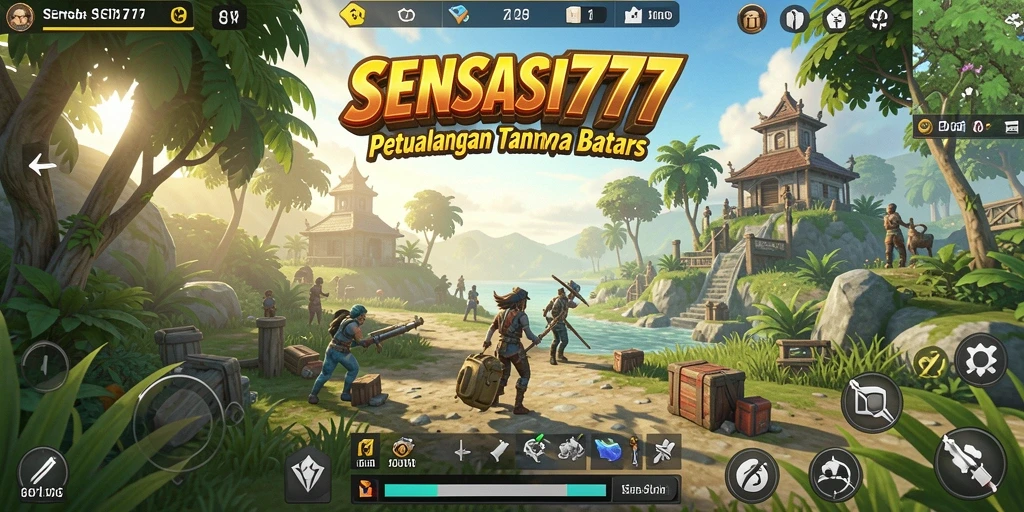 Gameplay SENSASI777 yang menarik di dunia terbuka.