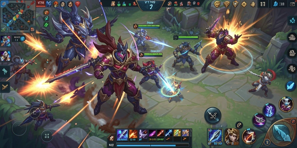 Tampilan gameplay seru dan grafis menawan dari VT789.